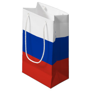 Petit Sac Cadeau Drapeau de la Russie