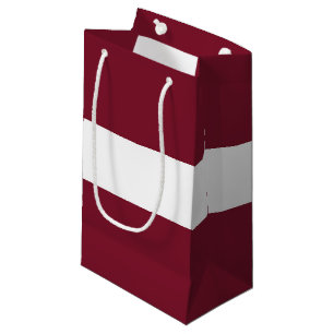 Petit Sac Cadeau Drapeau de Lettonie