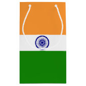 Petit Sac Cadeau Drapeau de l'Inde (Dos)