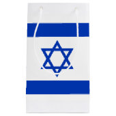 Petit Sac Cadeau Drapeau de l'Israël (Devant)