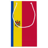 Petit Sac Cadeau Drapeau de Moldavie (Dos)