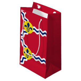 Petit Sac Cadeau Drapeau de St Louis, Missouri