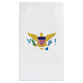 Petit Sac Cadeau Drapeau des îles Vierges américaines (Dos)