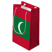 Petit Sac Cadeau Drapeau des Maldives (Dos Angle)