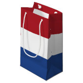 Petit Sac Cadeau Drapeau des Pays-Bas (Devant Angle)