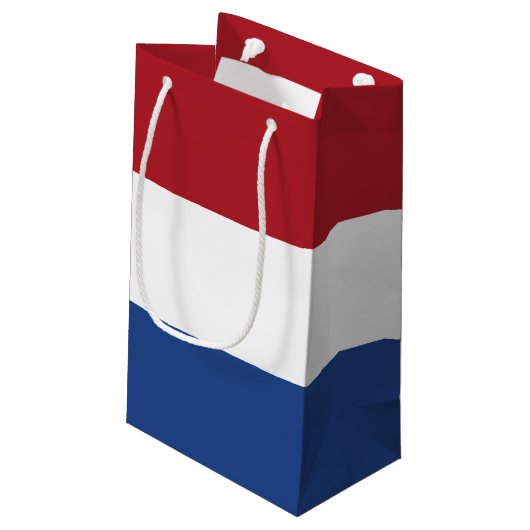 Petit Sac Cadeau Drapeau des Pays-Bas (Dos Angle)