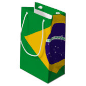 Petit Sac Cadeau Drapeau du Brésil (Dos Angle)