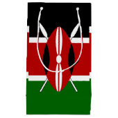 Petit Sac Cadeau Drapeau du Kenya Massaï Bendera ya Kenya (Devant)
