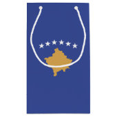Petit Sac Cadeau drapeau du Kosovo (Dos)