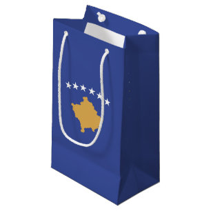 Petit Sac Cadeau drapeau du Kosovo