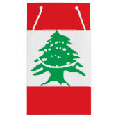 Petit Sac Cadeau Drapeau du Liban (Dos)