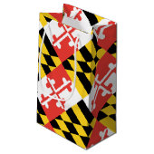 Petit Sac Cadeau Drapeau du Maryland (Dos Angle)