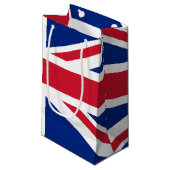 Petit Sac Cadeau Drapeau du Royaume-Uni (Devant Angle)