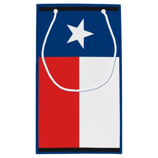 Petit Sac Cadeau Drapeau du Texas (Dos)
