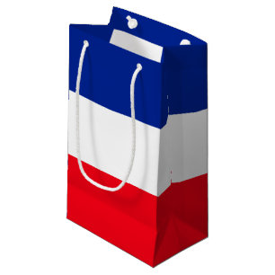 Petit Sac Cadeau Drapeau français Couleurs patriotiques Voyage inte