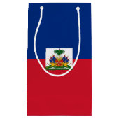 Petit Sac Cadeau Drapeau Haïti (Devant)