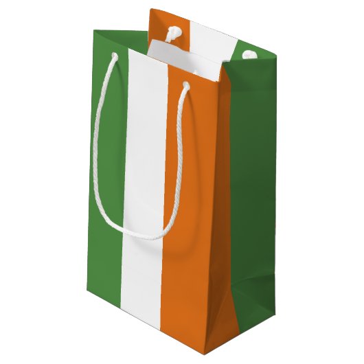 Petit Sac Cadeau Drapeau irlandais (Dos Angle)