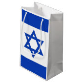 Petit Sac Cadeau Drapeau Israël (Dos Angle)