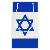 Petit Sac Cadeau Drapeau Israël (Devant)