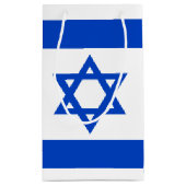 Petit Sac Cadeau Drapeau Israël étoile bleue de David (Dos)