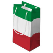 Petit Sac Cadeau Drapeau italien (Dos Angle)