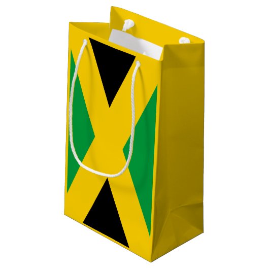 Petit Sac Cadeau Drapeau jamaïcain (Dos Angle)