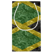 Petit Sac Cadeau Drapeau jamaïcain - Crinké (Dos)