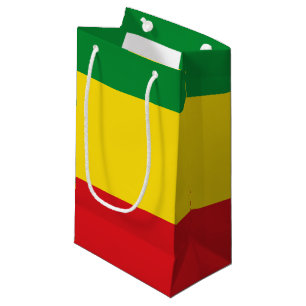 Petit Sac Cadeau Drapeau rastafarien Rasta Ethiopie