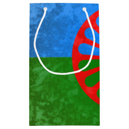 Petit Sac Cadeau Drapeau romani (Dos)