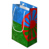 Petit Sac Cadeau Drapeau romani (Dos Angle)