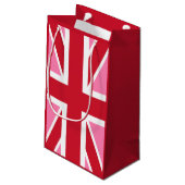 Petit Sac Cadeau Drapeau rose du Royaume-Uni (Dos Angle)