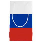 Petit Sac Cadeau Drapeau russe (Devant)
