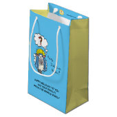 Petit Sac Cadeau Drôle Christian Noël mignon Mouton Dessin (Dos Angle)