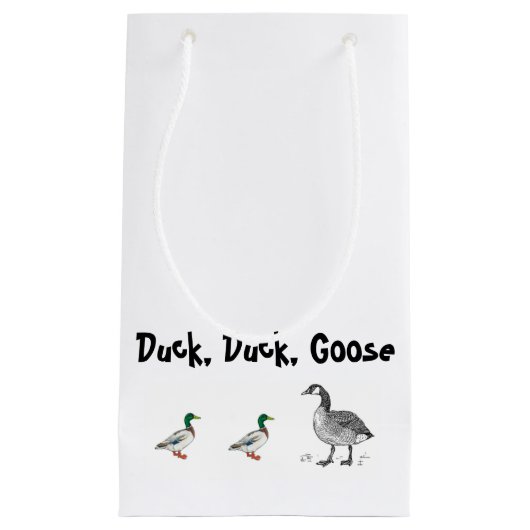 Petit Sac Cadeau Duck Duck Goose Funny Kids Jeu jeu de dessin jeu j (Devant)