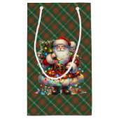 Petit Sac Cadeau Duke of Rothesay Scottish Tartan Christmas  (Dos)
