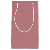 Petit Sac Cadeau Dusty Rose (Devant)