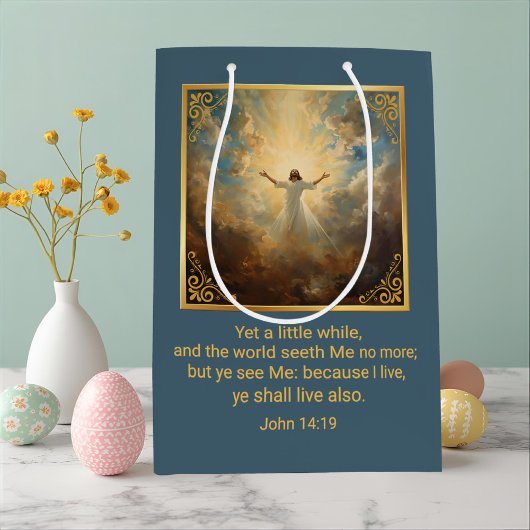 Petit Sac Cadeau Easter Resurrection Religious