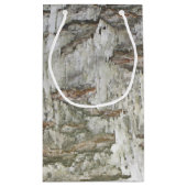 Petit Sac Cadeau Écorce de bouleau rustique (Dos)