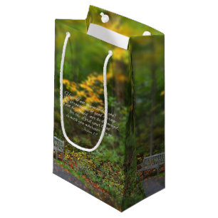 Petit Sac Cadeau Écriture sainte de chrétien de vers de bible de