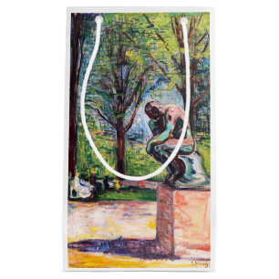 Petit Sac Cadeau Edvard Munch - Le penseur de Rodin