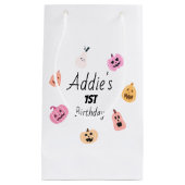 Petit Sac Cadeau Éffrayant | Halloween 1er anniversaire | Citrouill (Devant)