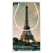 Petit Sac Cadeau Eiffel tour lancer oreiller (Dos)