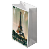 Petit Sac Cadeau Eiffel tour lancer oreiller (Devant Angle)