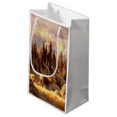 Petit Sac Cadeau Élans Taureau (Dos Angle)