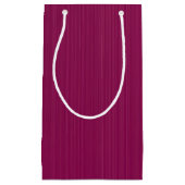 Petit Sac Cadeau Élégance texturée de Maroon (Devant)