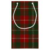 Petit Sac Cadeau Elegant Christmas Plaid (Dos)
