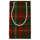 Petit Sac Cadeau Elegant Christmas Plaid (Devant)