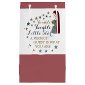 Petit Sac Cadeau Élégant décrochage étoiles, Baby shower Favoriser (Devant)