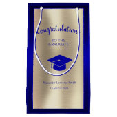 Petit Sac Cadeau Élégante Classe de Graduation de 2022 Félicitation (Devant)