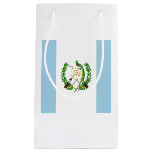 Petit Sac Cadeau Emblème du drapeau guatémaltèque